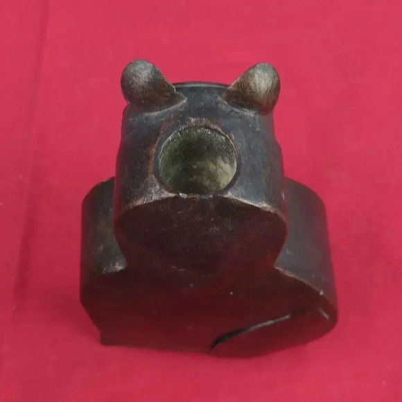 For Kitty Rescue! Metal Kitty Taper Candle Holder - Picture 5 of 9